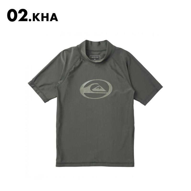 QUIKSILVER/クイックシルバー キッズ 半袖ラッシュガード UVカット 水着 紫外線カット ...