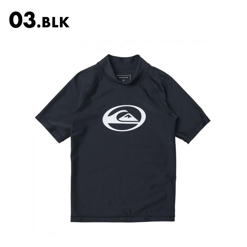 QUIKSILVER/クイックシルバー キッズ 半袖ラッシュガード UVカット UPF50＋ 速乾 ...