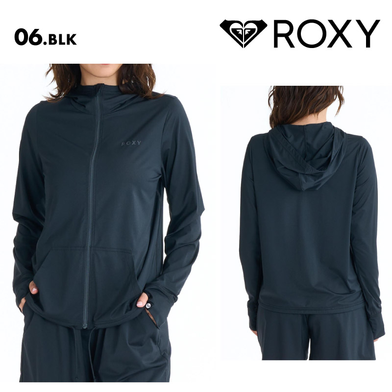ROXY（ロキシー） AUROLA ジップ ラッシュ ラッシュガード レディース