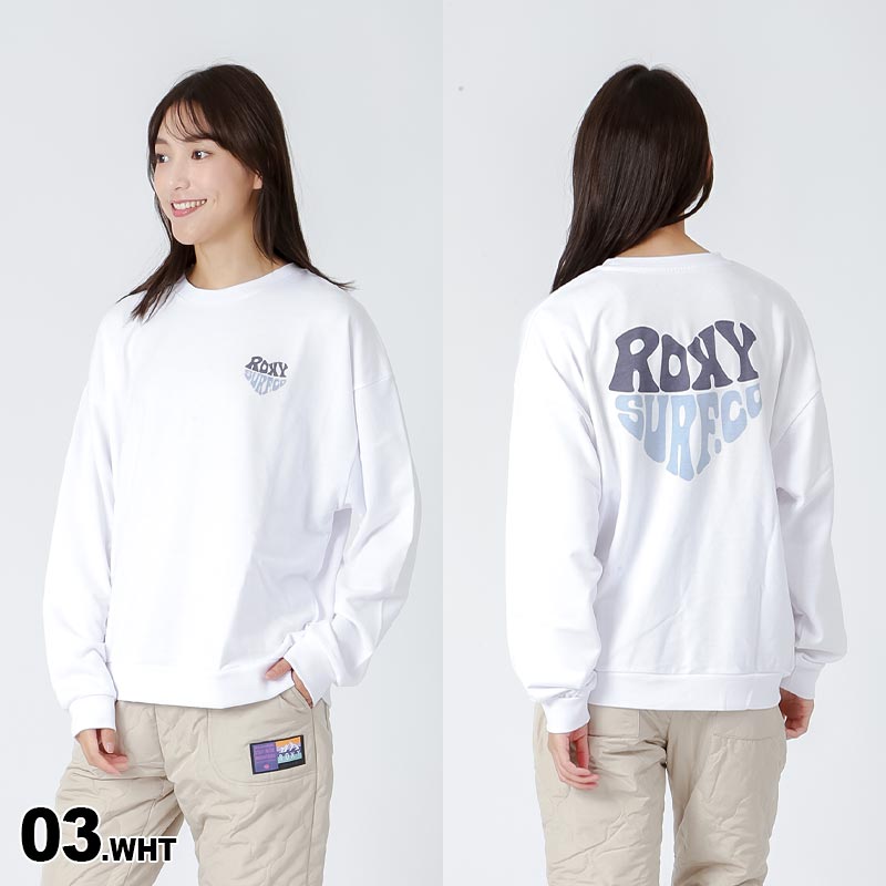 tシャツ SUGAR PALM /ロキシーシャーリング長袖ロンT レディース ROXY/ロキシー レディース 長袖 Tシャツ ロンT スリーブロゴ