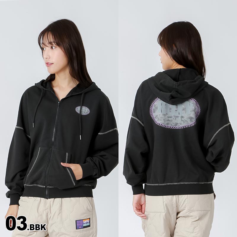 ROXY（ロキシー） ジップアップ パーカー ジップパーカー スウェット