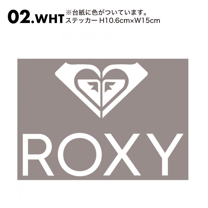 ROXY/ロキシー レディース ロゴ ステッカー ROXY-A 2024 SPRING 転写ステッカー 公式ステッカー ビーチ おしゃれ かわいい ブランド ROA215337｜ocstyle｜03