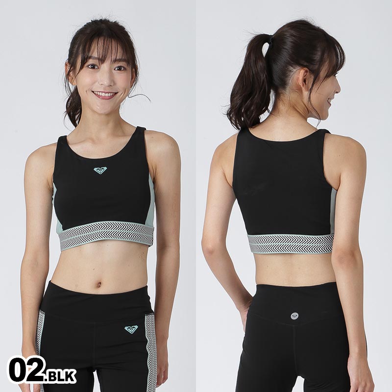 国内外の人気が集結 ROXY/ロキシー ROXY レディース UVカットブラトップ 水陸両用 ヨガ・ピラティス