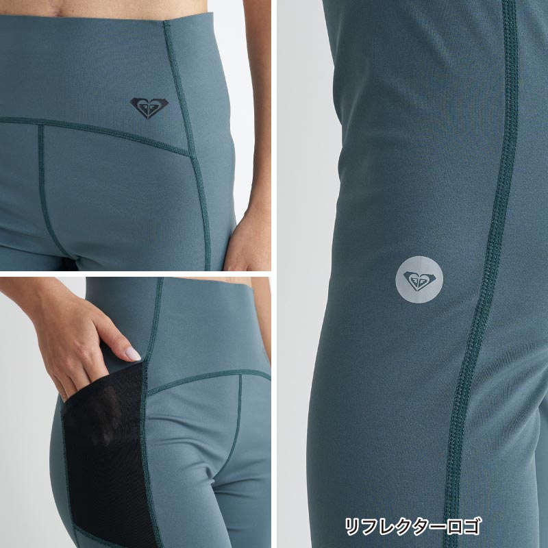 ROXY（ロキシー） レギンス レディース 紫外線対策 プール 海 UVカット
