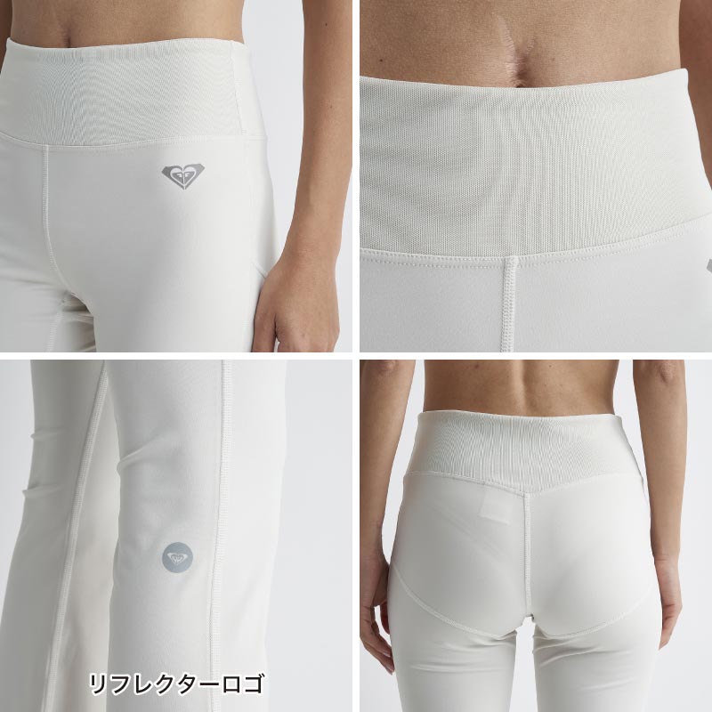 ROXY（ロキシー） フレアレギンス 速乾 UVカット アクティブ スポーツ
