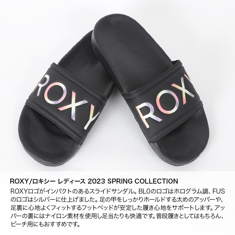 ROXY/ロキシー キッズ ビーチサンダル ビーサン ペタサンダル