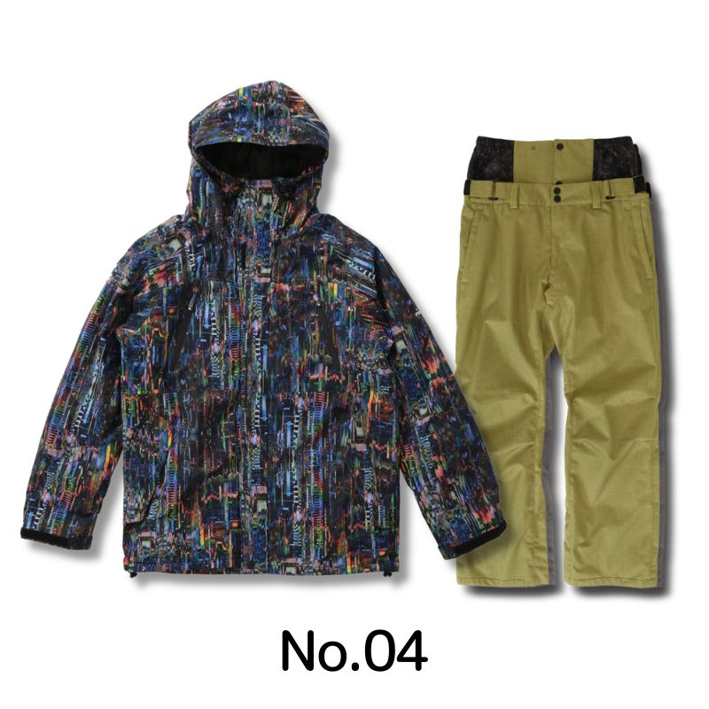 ポンタぺス（PONTAPES） スノーボードウェア レンタルよりお得 3点