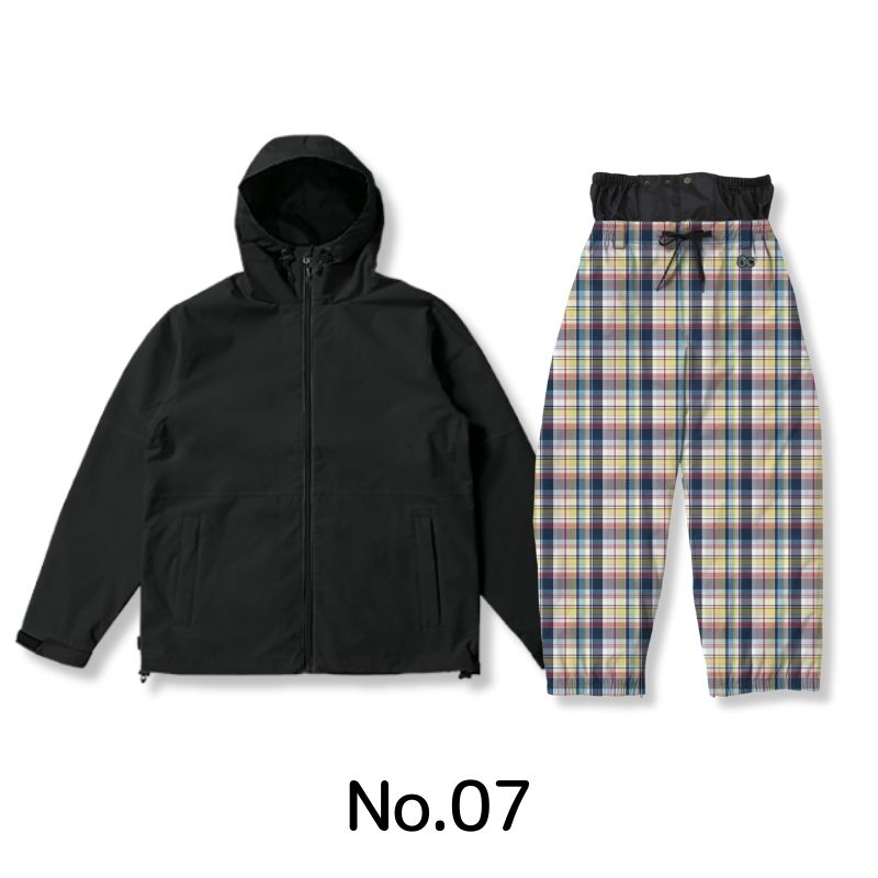 《上下で9，900円》 スノーボードウェア メンズ レディース 上下セット スキーウェア スノボ 撥水 ジャケット パンツ ウェア 冬 おしゃれ オーバーサイズ PN-2601_7