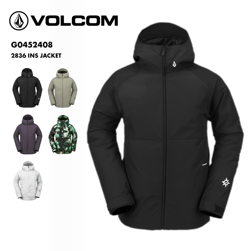 VOLCOM/ボルコム メンズ スノーウェアジャケット G0452408 スノージャケット スノボウェア スノーウェア スキーウェア 上 防寒 男性用