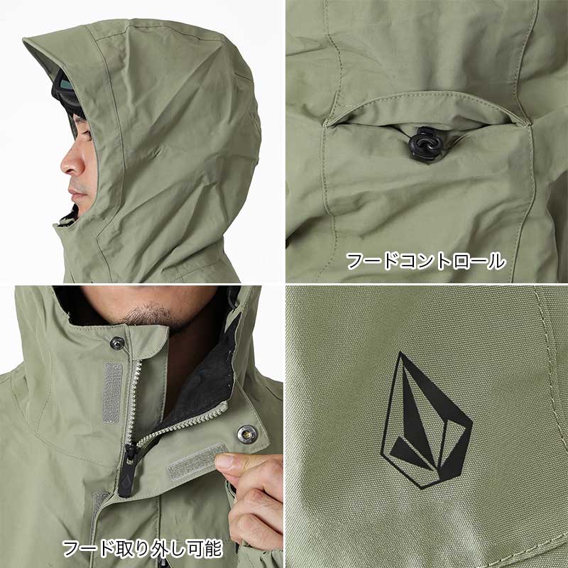 VOLCOM VOLCOM/ボルコム メンズ GORE-TEX スノージャケット