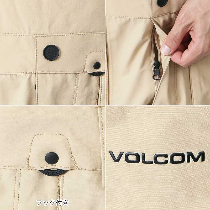 VOLCOM（ボルコム） メンズ GORE-TEX スノー ビブパンツ G1352403