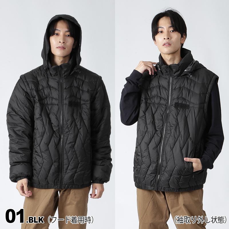 ジャケット・アウター VOLCOM VOLCOM（ボルコム） メンズ 中綿ジャケット アウタージャケット 防水