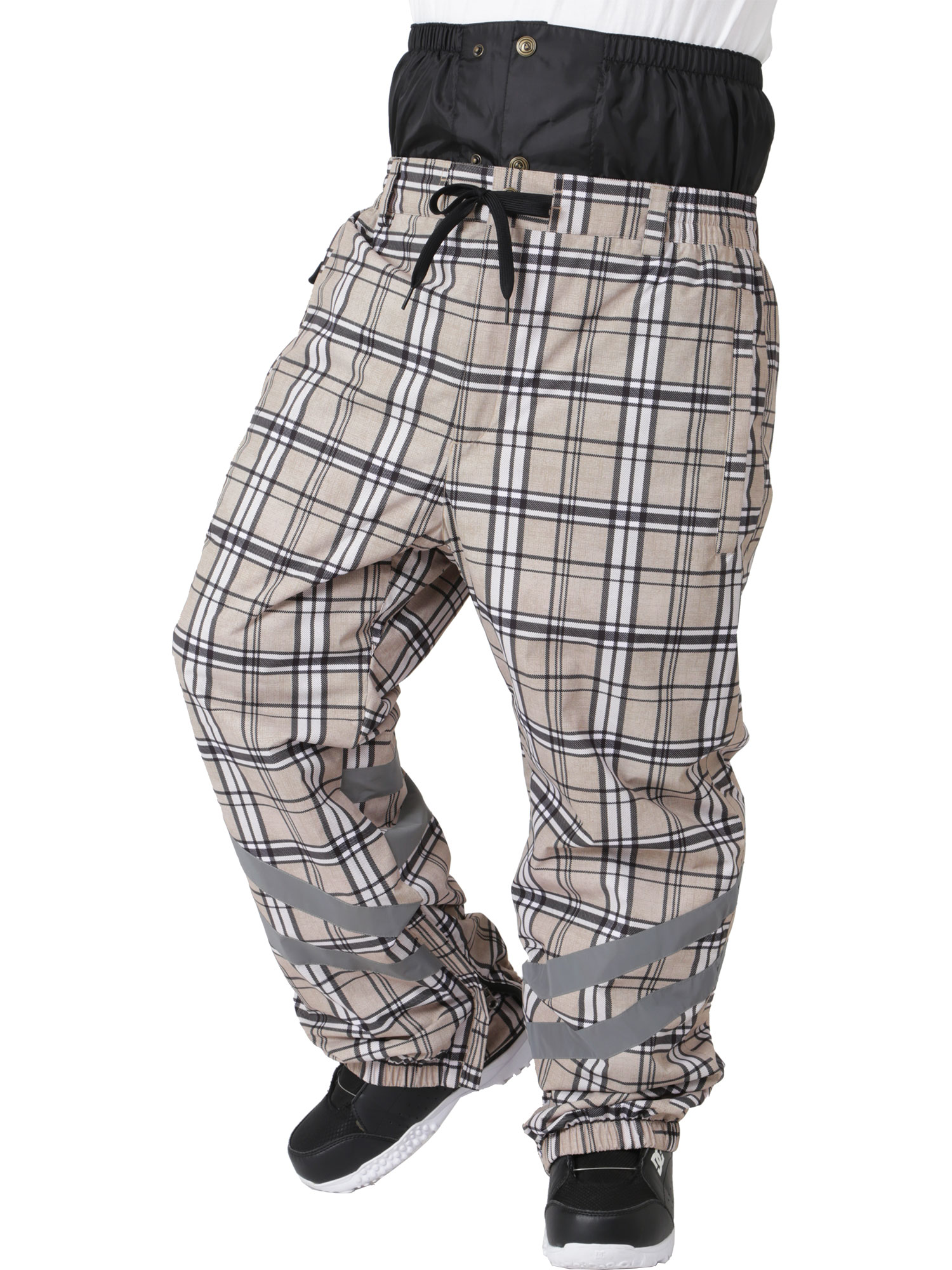 スノーボードウェア スノーウェア パンツ単品 メンズ レディース リフレクター ジブパンツ スノボ オーバーサイズ 型落ち アウトレット namelessage age-742RN | ネームレスエイジ | 18