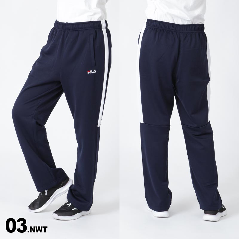 FILA/フィラ メンズ 裏起毛 ブリスター ロングパンツ 443341 ジャージ 下 ロングパンツ...