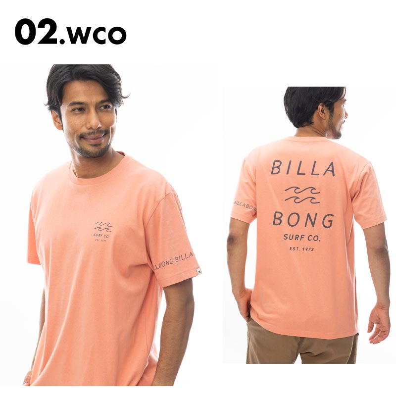 BILLABONG/ビラボン メンズ Tシャツ ONE TIME 2024 SPRING 半袖 ティーシャツ クルーネック オシャレ コットン 新作 BE011-204｜ocstyle｜03