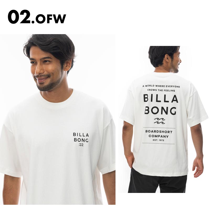 BILLABONG/ビラボン メンズ Tシャツ DECAF 2024 SPRING 半袖 ティーシャ...