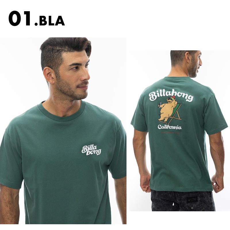 BILLABONG/ビラボン メンズ Tシャツ CALI BEAR 2024 SPRING 半袖 テ...