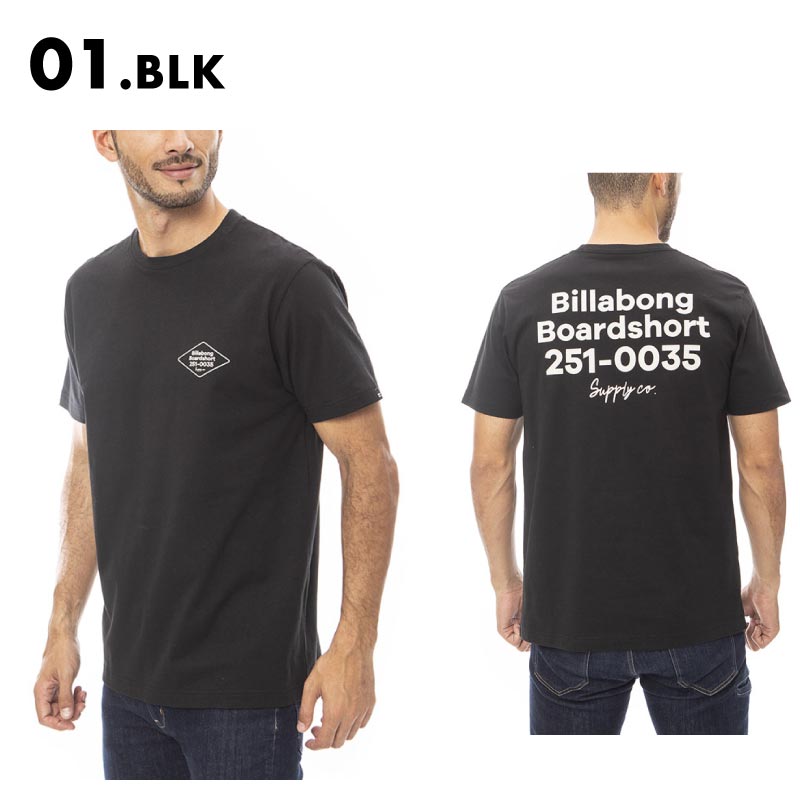 BILLABONG/ビラボン メンズ 半袖 Tシャツ CODE 2023 SUMMER バックプリント ロゴ カットソー 春夏 半そで トップス BD011-234｜ocstyle｜02