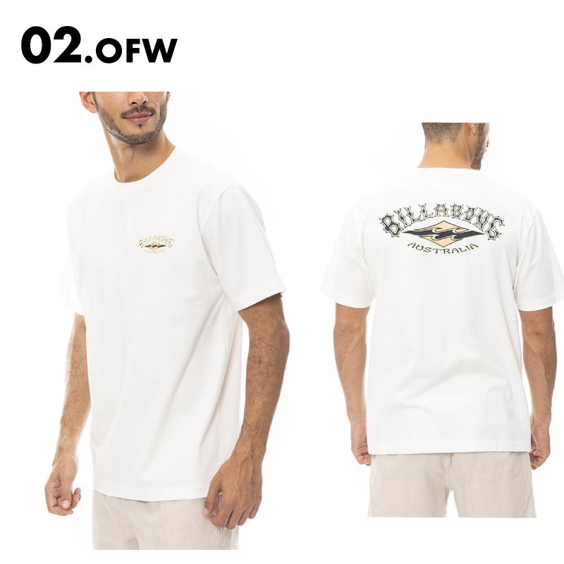 BILLABONG/ビラボン メンズ 半袖 Tシャツ ARCH ONE TIME 2023 SUMMER バックプリント ロゴ カットソー 春夏 半そで トップス BD011-242｜ocstyle｜03