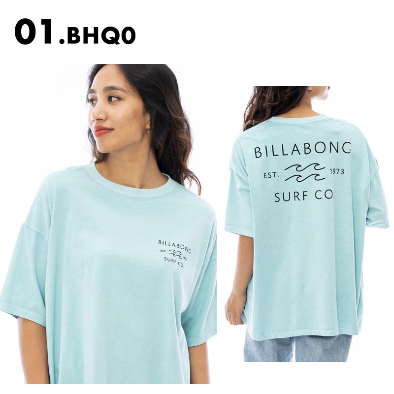 BILLABONG/ビラボン レディース Tシャツ CLEAN LOGO LOOSE TEE 202...