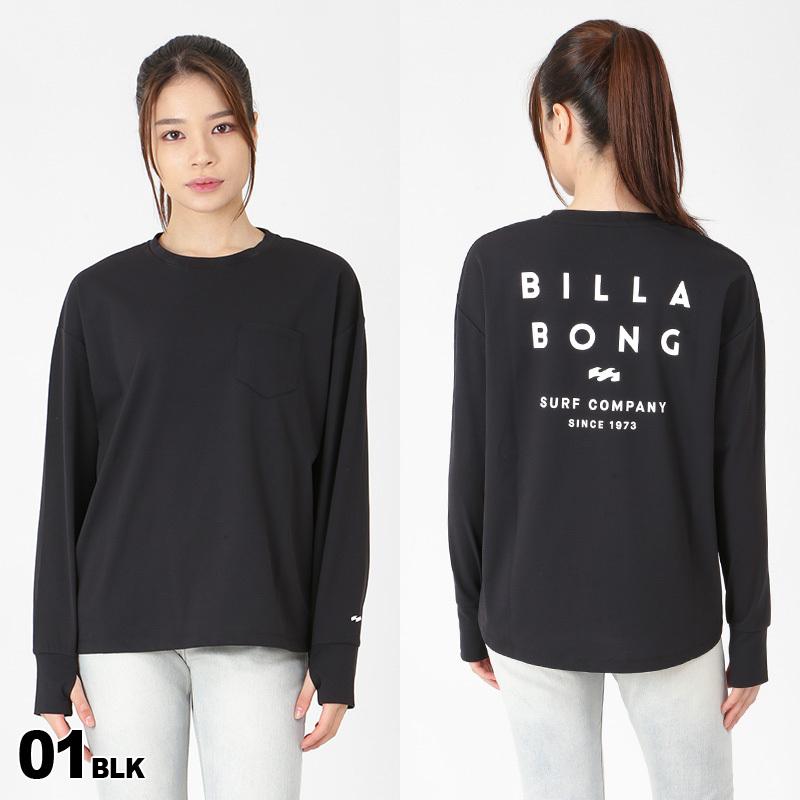 BILLABONG/ビラボン レディース 長袖 Tシャツ ながそで ティーシャツ トップス UVカット UPF50+ 吸水速乾 BC013-856