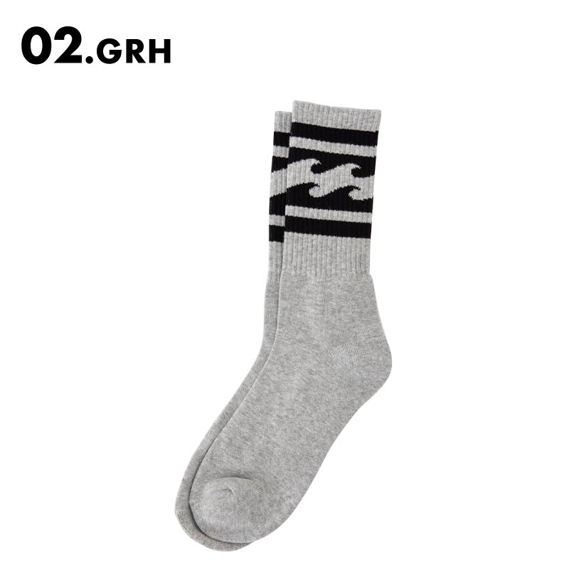 BILLABONG/ビラボン メンズ ソックス WAVE SOCKS 2024 SPRING 靴下 ビラボンソックス リブソックス リブ靴下 ブランド ロゴ BE011-978｜ocstyle｜03