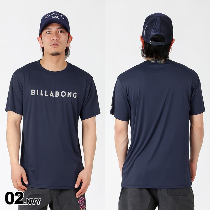BILLABONG/ビラボン メンズ 半袖 ラッシュガード Tシャツ UVカット UPF50+ 水着...