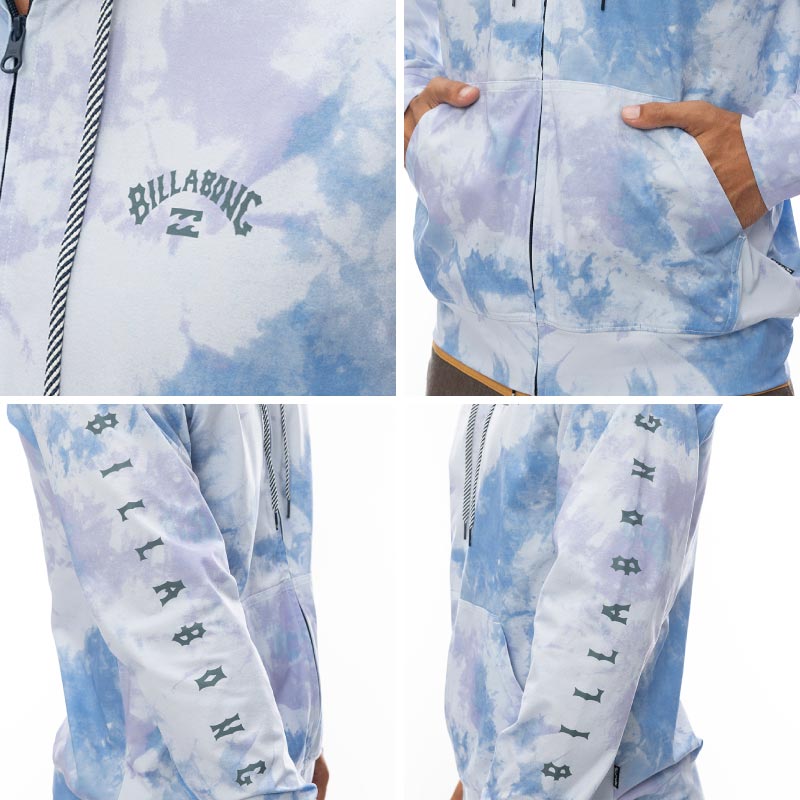 BILLABONG - ＊専用＊ OUTLET】BILLABONG メンズ FRONT ZIP RASH LS ラッシュガード