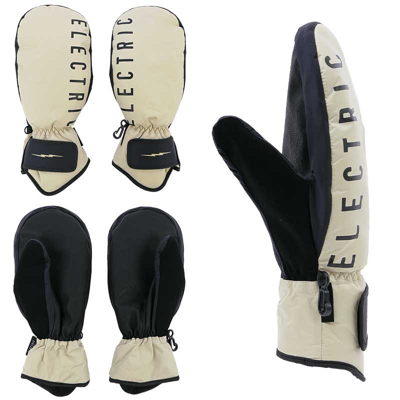 【新品:SALE】24 ELECTRIC MITTEN SNOW GLOVE - BEIGE - Mサイズ エレクトリック 正規品 ミトン グローブ スノーボード ELECTRIC ELECTRIC/エレクトリック メンズ ミトングローブ