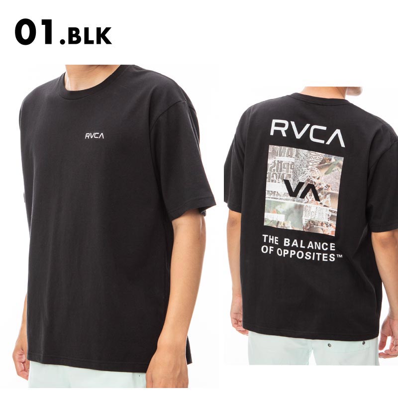 RVCA/ルーカ メンズ 半袖 Ｔシャツ THRASHED BOX RVCA TEE 2024 SP...