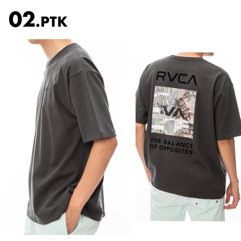 RVCA/ルーカ メンズ 半袖 Ｔシャツ THRASHED BOX RVCA TEE 2024 SP...