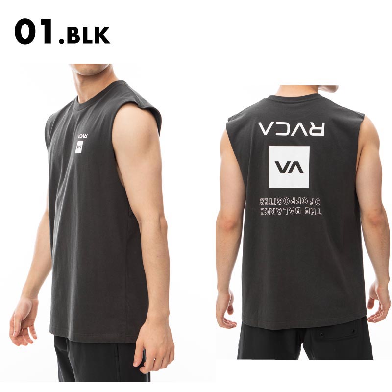 RVCA/ルーカ メンズ タンクトップ Ｔシャツ UP STATE CUTOFF TANK 2024...