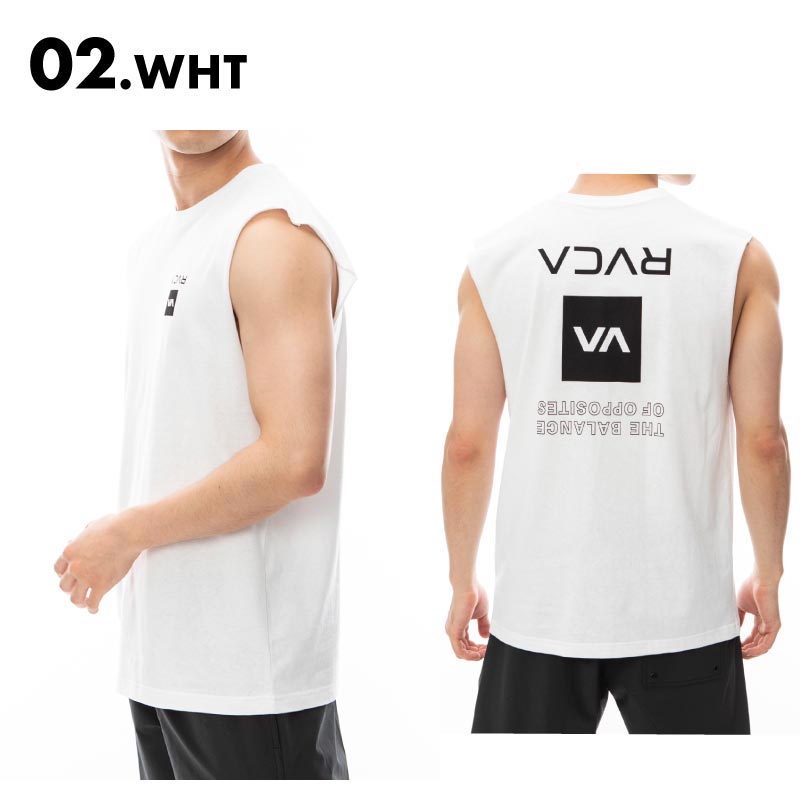 RVCA/ルーカ メンズ タンクトップ Ｔシャツ UP STATE CUTOFF TANK 2024...