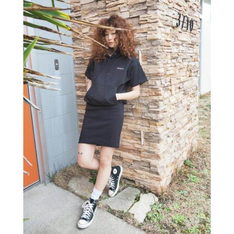 【関税込み】RVCA レディース HONESTY ワンピース 関税込み】RVCA レディース HONESTY ワンピース