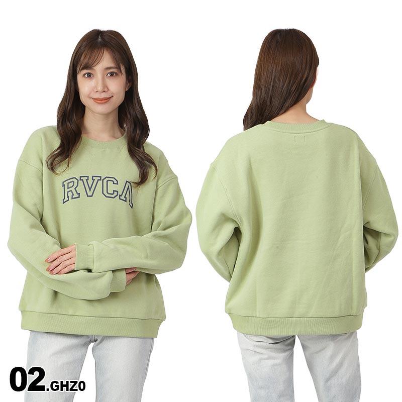 RVCA（ルーカ） レディース トレーナー 長袖 スウェット スエット プル