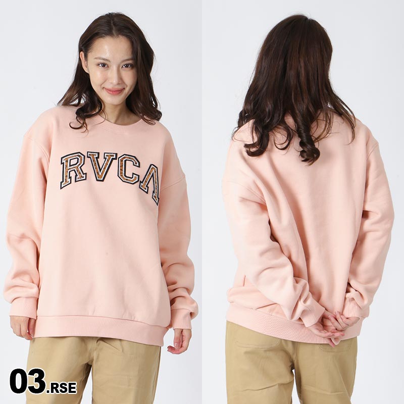 ルーカ トレーナー メンズ BD044-150長袖トップス ロゴ 男性用 ブランド RVCA SUF RVCA ルーカ トレーナー メンズ BD044-150長袖トップス ロゴ