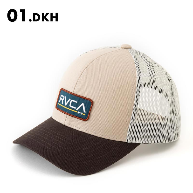 RVCA/ルーカ メンズ メッシュ キャップ TICKET TRUCKER III ベースボールキャ...