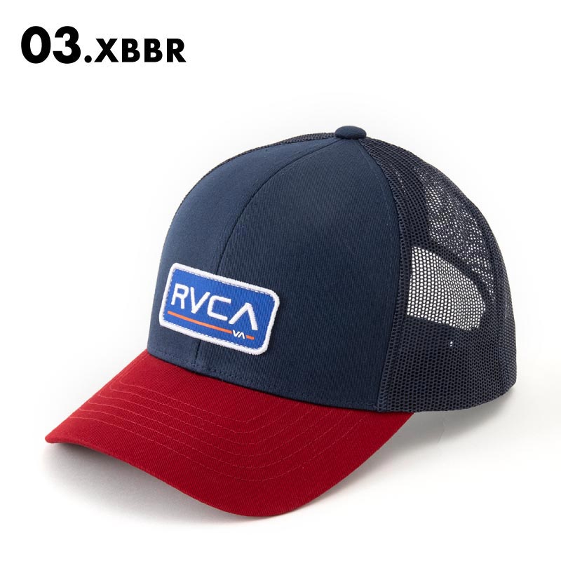 RVCA/ルーカ メンズ メッシュ キャップ TICKET TRUCKER III ベースボールキャ...