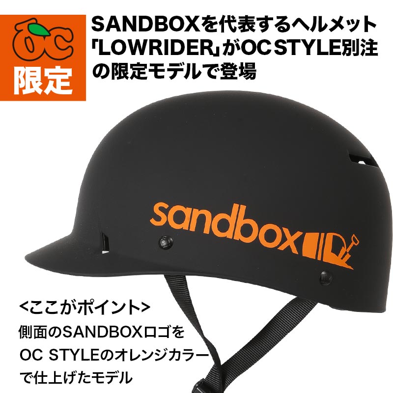 SANDBOX/サンドボックス メンズ＆レディース スノー用 ヘルメット 