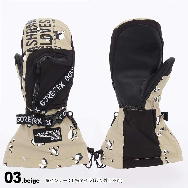 ASHRAM/アシュラム メンズ GORE-TEX スノーグローブ POD