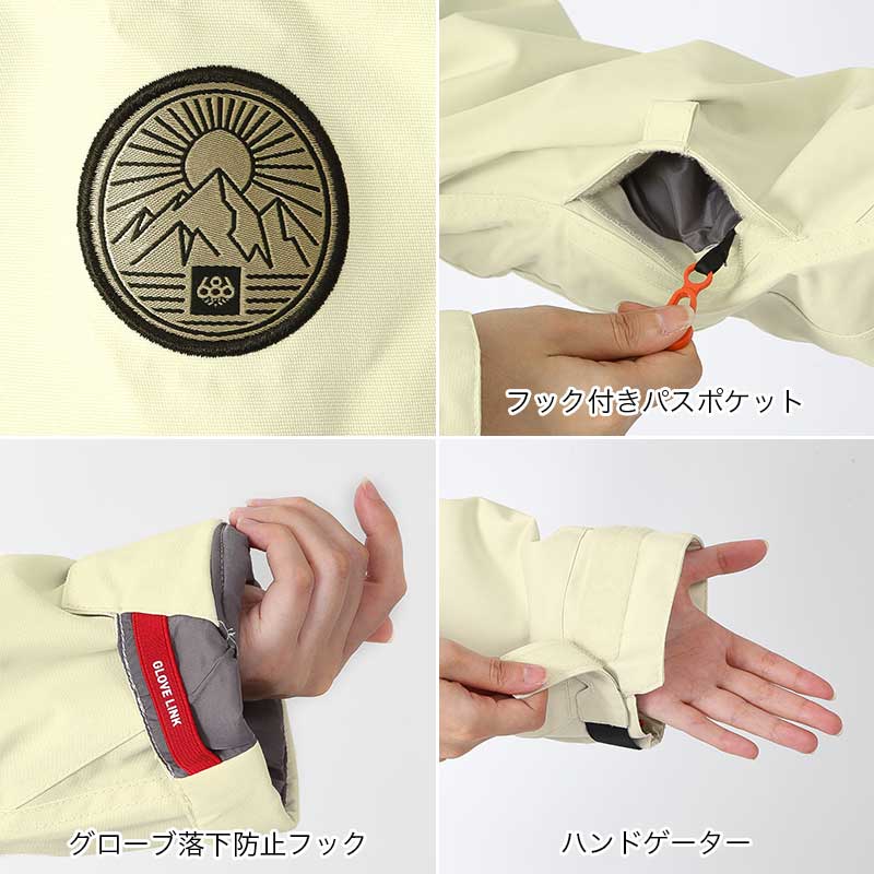 686/シックスエイトシックス レディース M2W310 スノージャケット