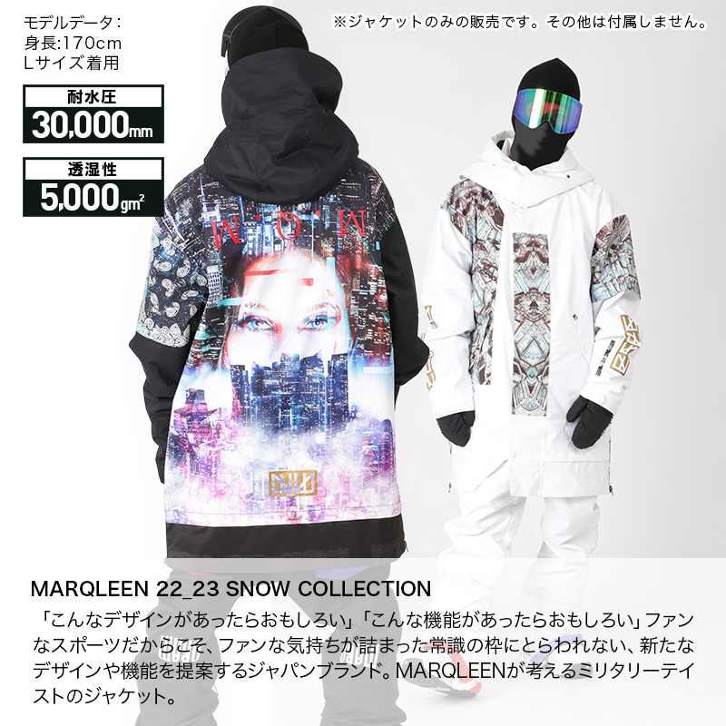 MARQLEEN/マークリーン メンズ＆レディース スノーボードウェア