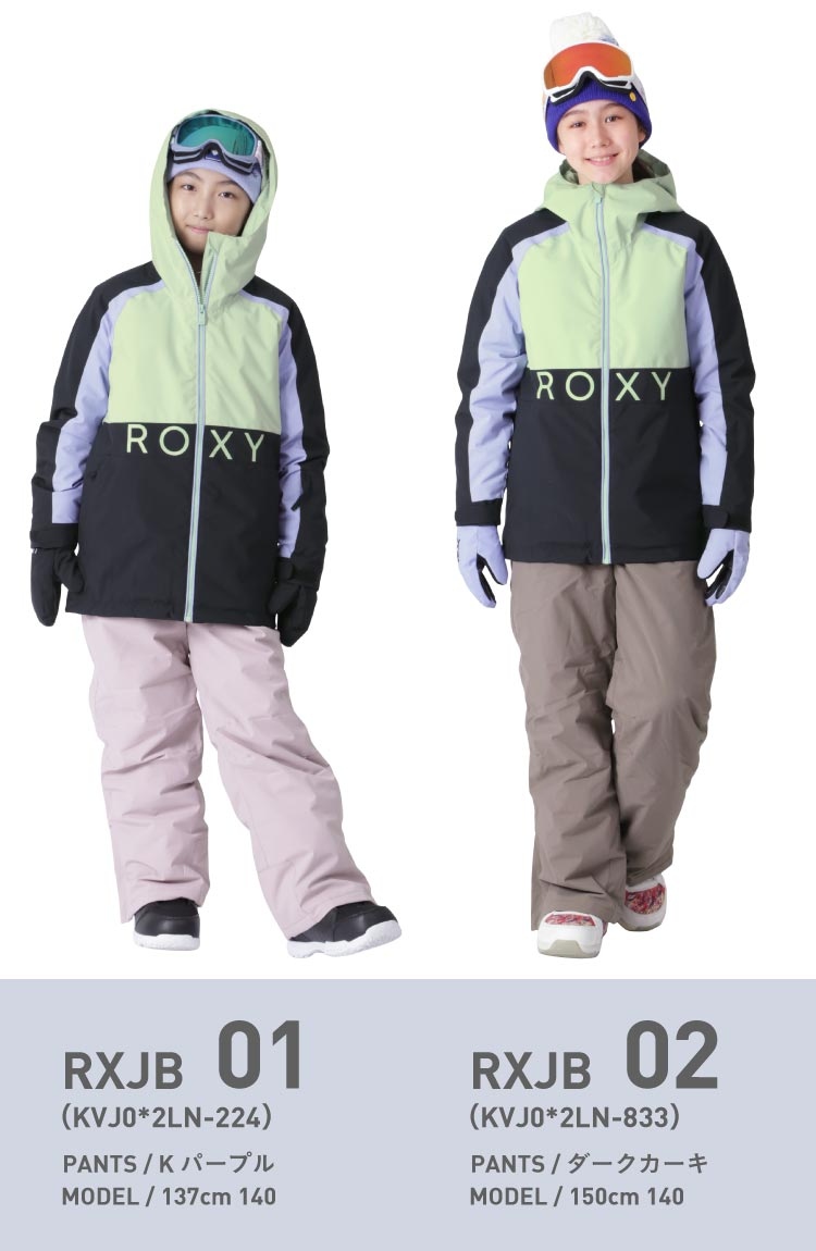 ROXY（ロキシー） スノーボードウェア スキーウェア 140cm ROXY キッズ