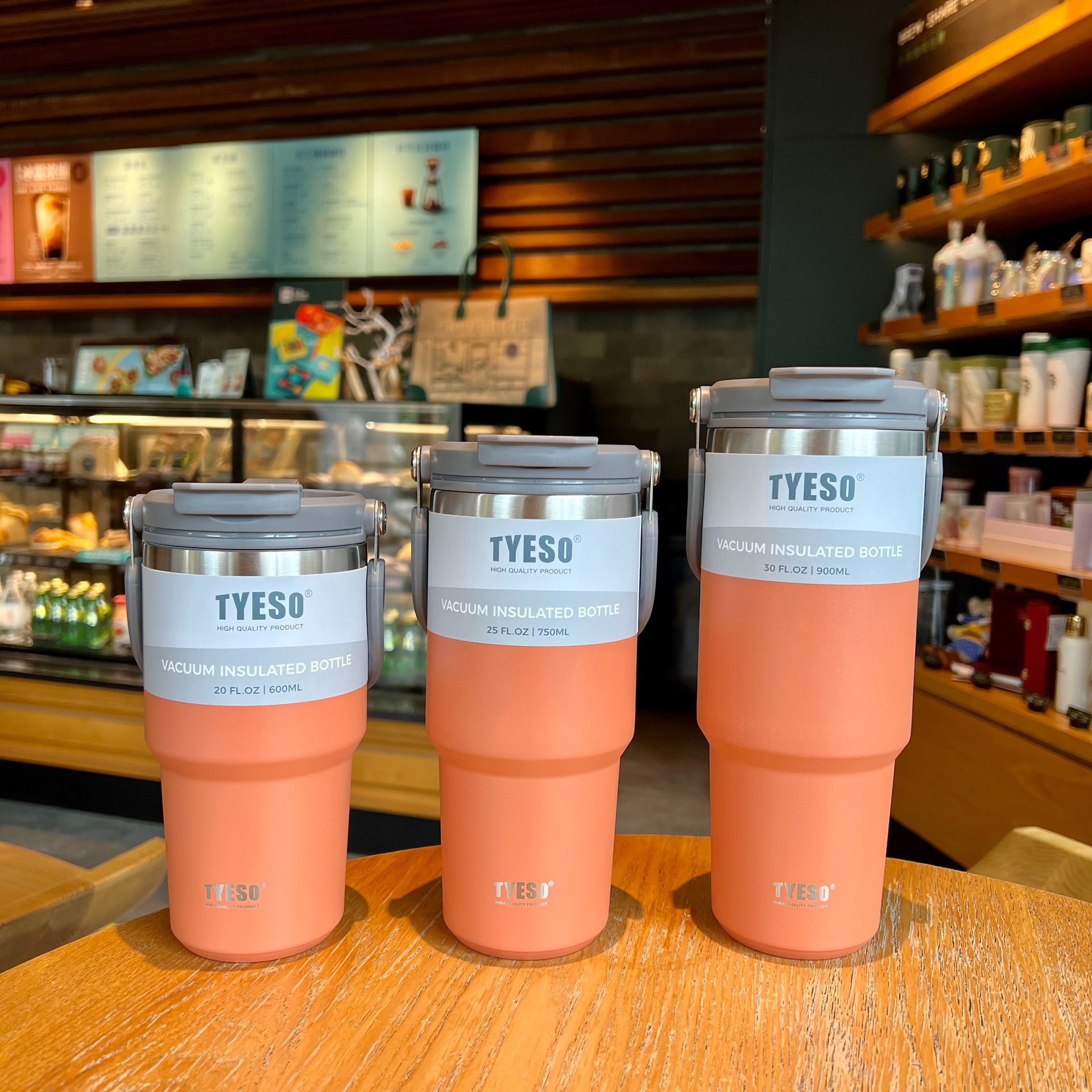 タンブラー ストロー付き TYESO 正規代理店販売 水筒 保温 保冷 タンブラー ストロー付き TYESO 正規代理店販売 水筒 保温 保冷