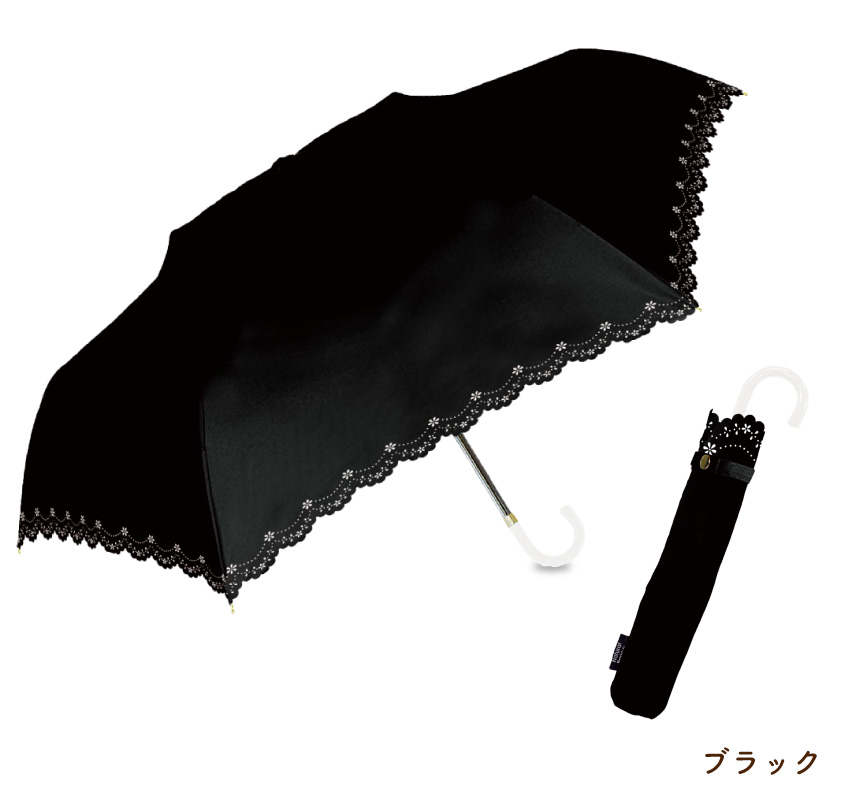 日傘 完全遮光 軽量 遮光 UVカット 100% 晴雨兼用 折り畳み傘 UPF50+ 軽量 紫外線対...