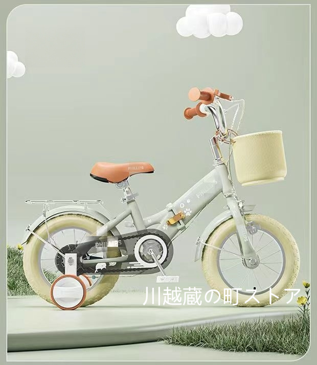 2023新品 子供の日プレゼント 自転車 子供用 折りたたみ自転車12インチ 14インチ 16インチ 超軽量 補助輪付属 おしゃれインチ 男の子 女の子｜odangoyasan｜03