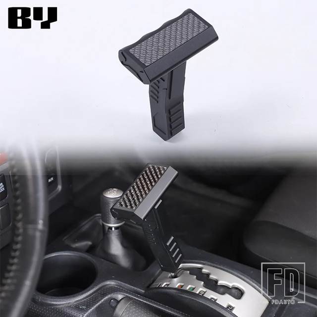 並行輸入品 トヨタ FJ クルーザー 2007-2021 黒合金シフターノブシフト