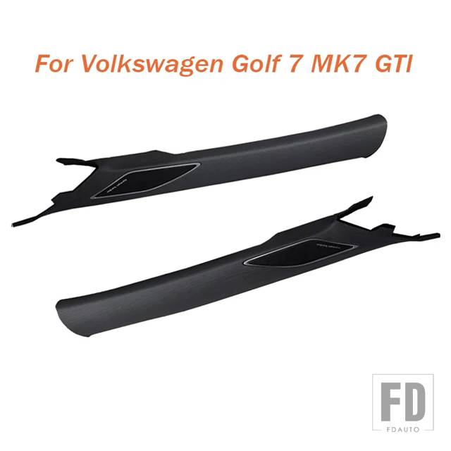 並行輸入品 VW A ピラーツイータートリムゴルフ 7 MK7 GTI トリム黒柱