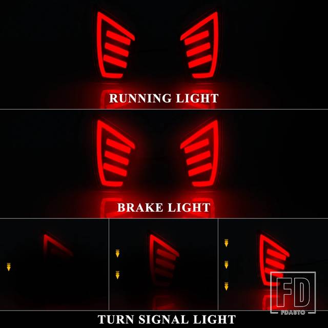 並行輸入品】スバル クロストレック 2023-24 LED リアバンパー