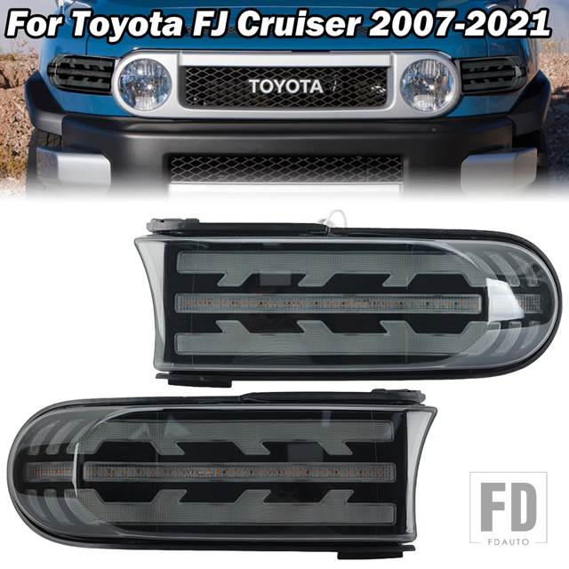 並行輸入品】トヨタ ランドクルーザー FJ 2007-2022 LED ヘッドライト 